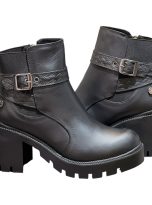 BOTINES NEGROS CUERO IMPERIOS (2)